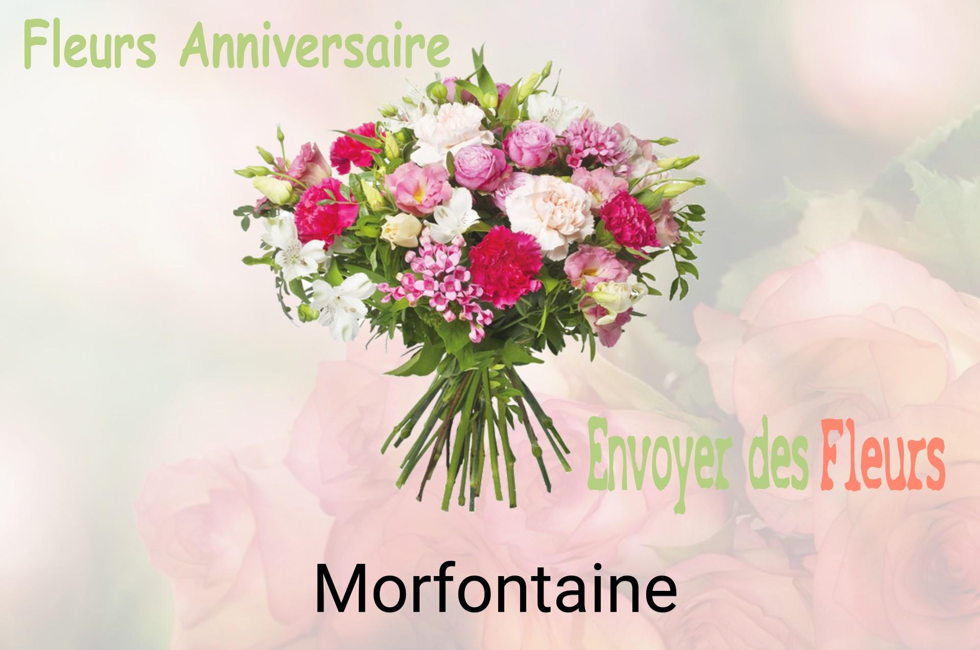 Bouquet de fleurs d’anniversaire livré à Morfontaine