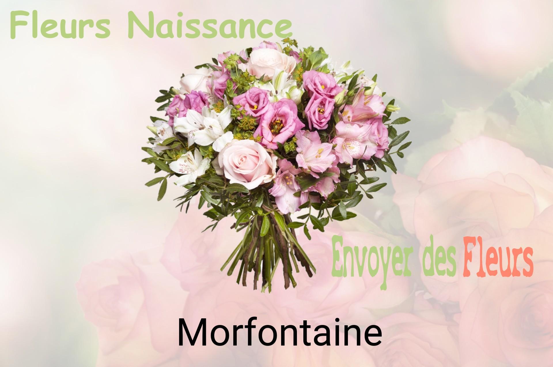 Bouquet de fleurs de naissance livré à Morfontaine