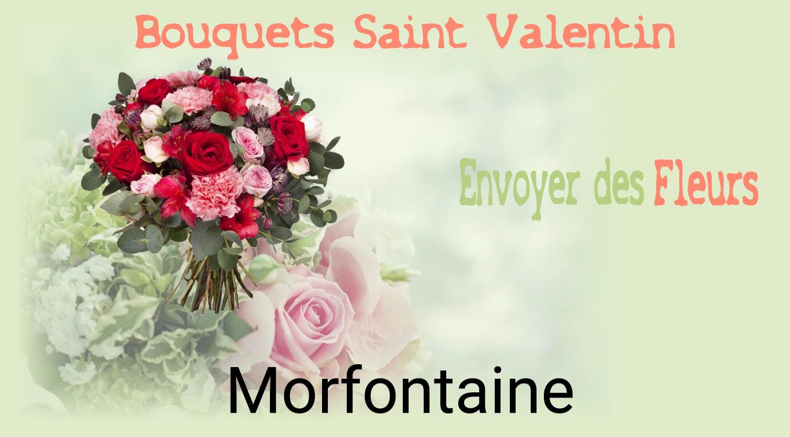 Roses de Saint-Valentin livrées à Morfontaine